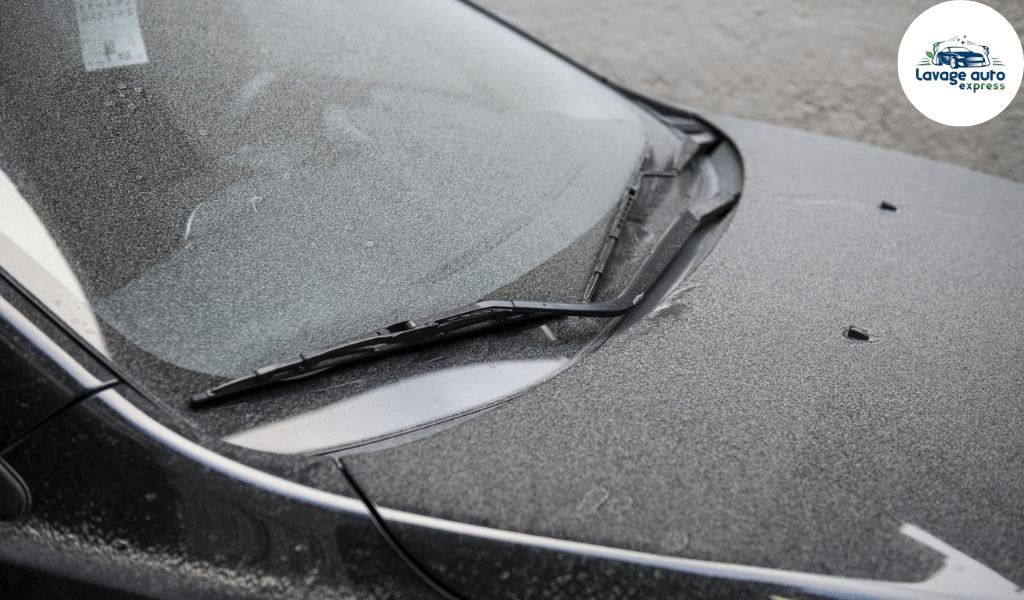 pollution sur une voiture